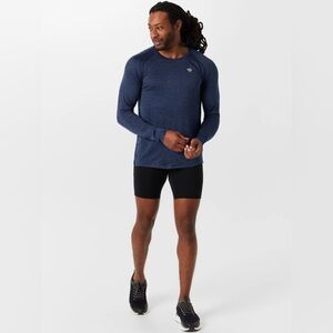 Rabbit EZ Long Sleeve Tee Eclipse Heather Athleisure Men’s S